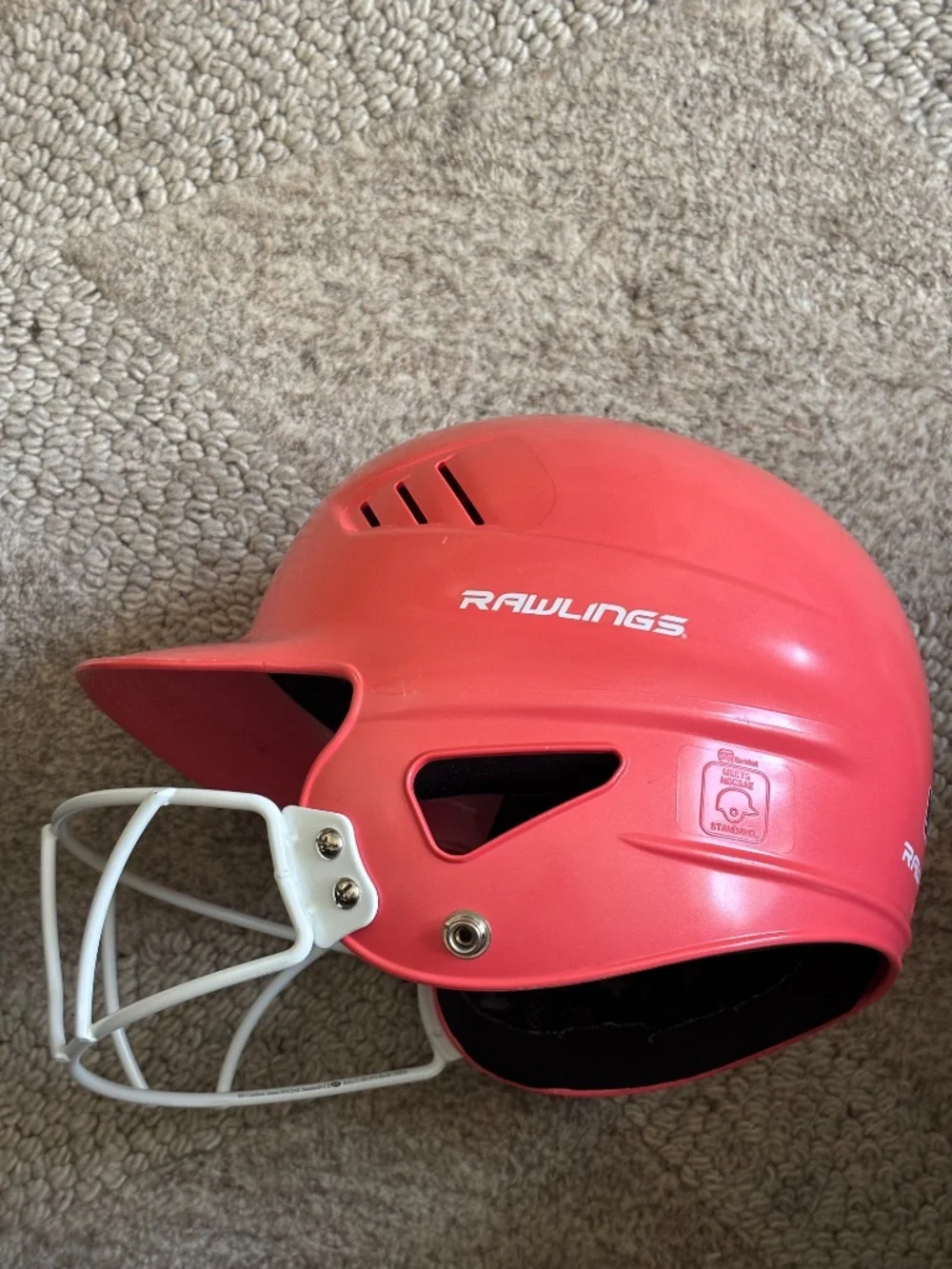 Rawlings women's softball helmet